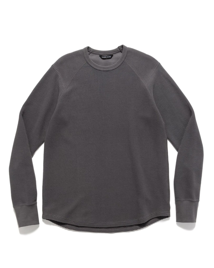 Wholesale Base Crewneck-Flatback Thermal Cotton Iron Sweaters