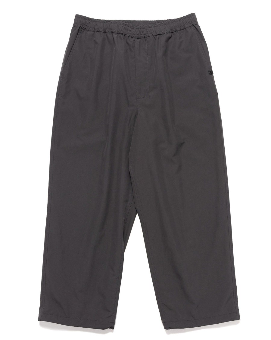 Clearance Tech Easy Trousers Twill Charcoal Bottoms