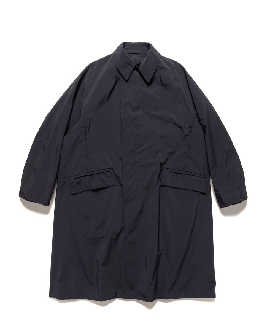 Wholesale Dual Point Device Coat Navy Outerwear