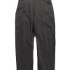 Best Rig Pants-Duca Visconti Emerized Cotton Twill Charcoal Bottoms