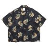 Hot Copa Shirt S/S Tora (Silk) Black Shirts