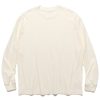 Best Cotton Silk L/S Baggy Tee White T-Shirts