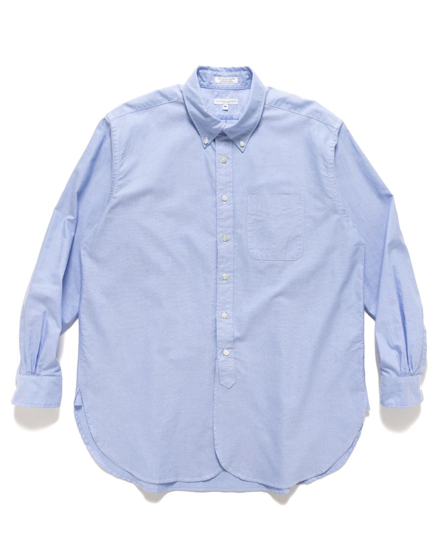 Clearance 19Th Century Bd Shirt Cotton Oxford Blue Shirts