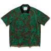 New Floral Print Shirt Green Shirts