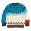 New Jacquard Knit Pullover Blue Knits