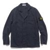 Online Lino Nylon Tela-Tc Sport Jacket Navy Blue Outerwear