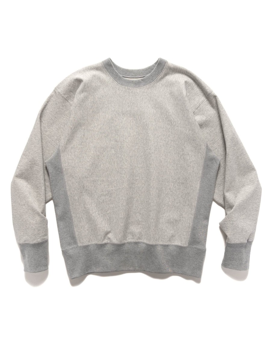 Clearance Stretch Crew Pullover Fether Grey Sweaters