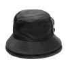 Clearance Pocket Double Brim Hat/Nylon Twill Black Accessories