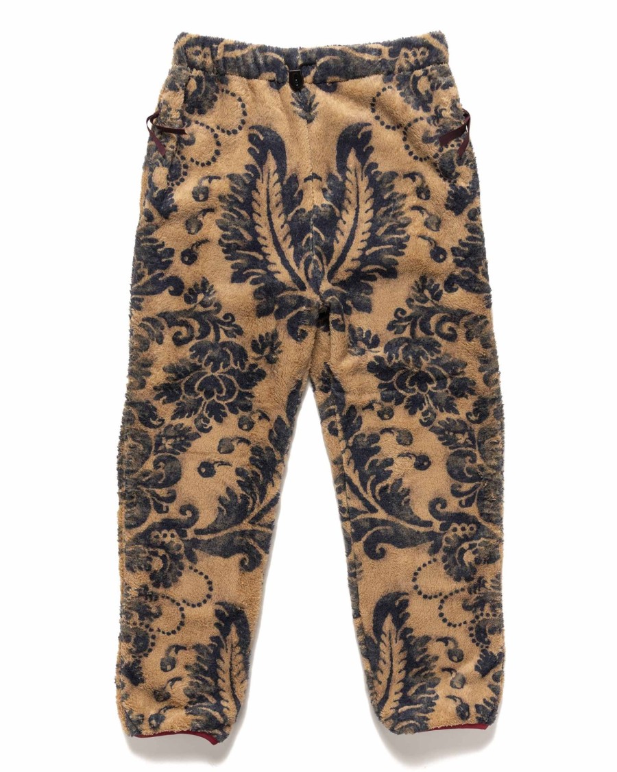 Online Damask Fleece Easy Pants Beige Bottoms