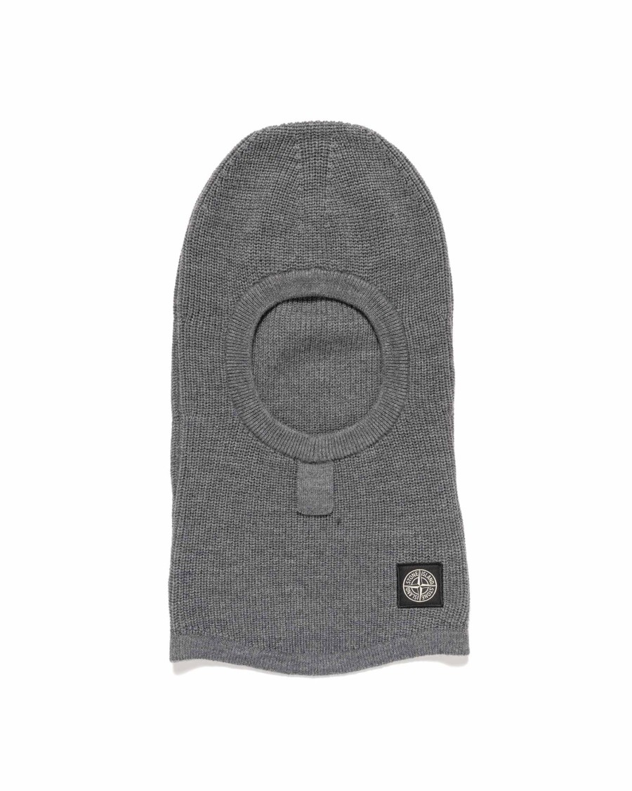 Wholesale English Coast Wool Balaclava Melange Dark Grey Accessories