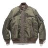 Wholesale Nylon Twill Blouson Khaki Outerwear