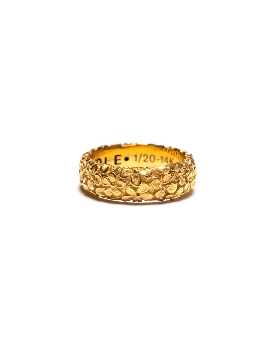 Clearance Floral Band 14K Gold Plated Accessories