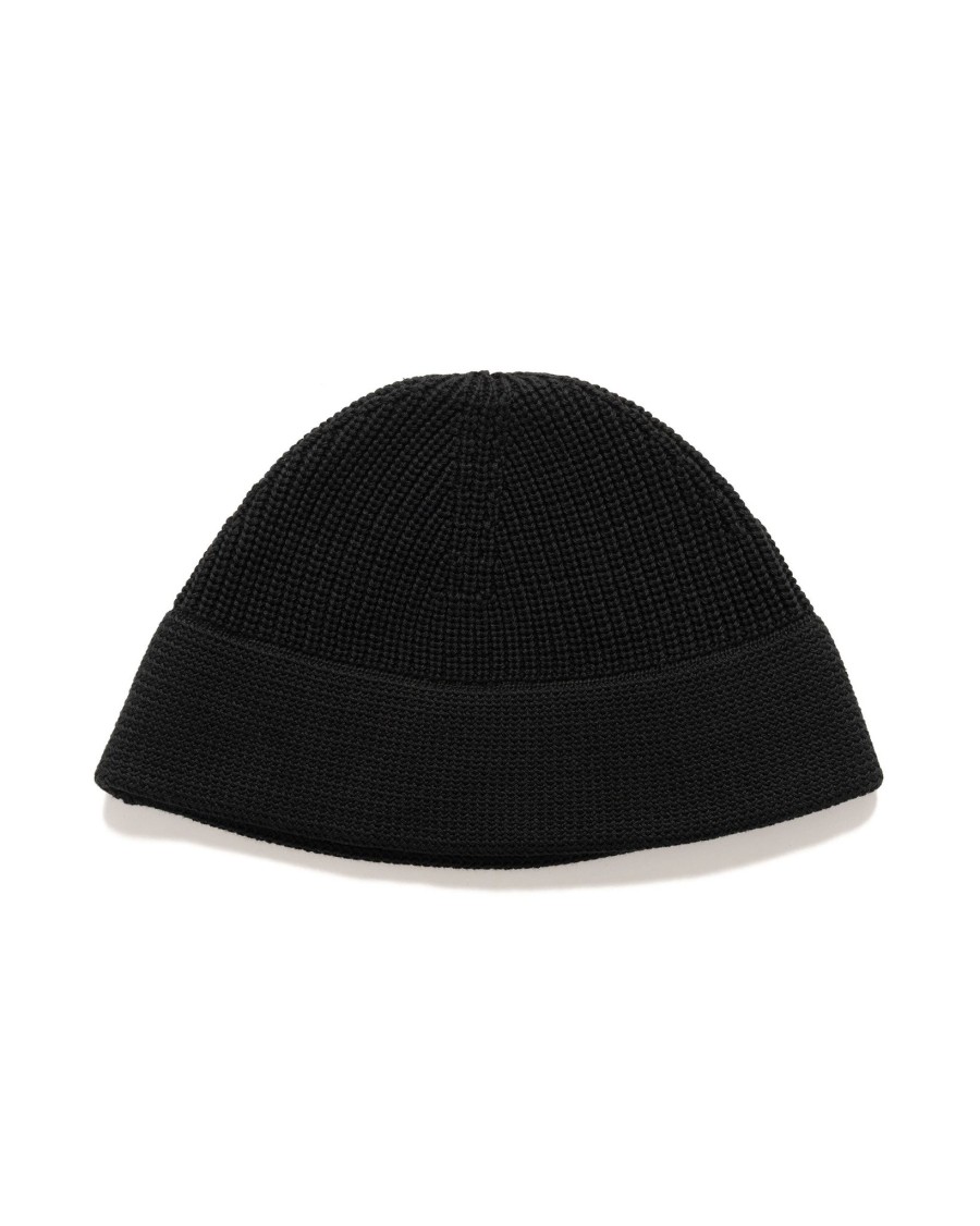 Wholesale Worker Hat C/A Yarn Black Accessories