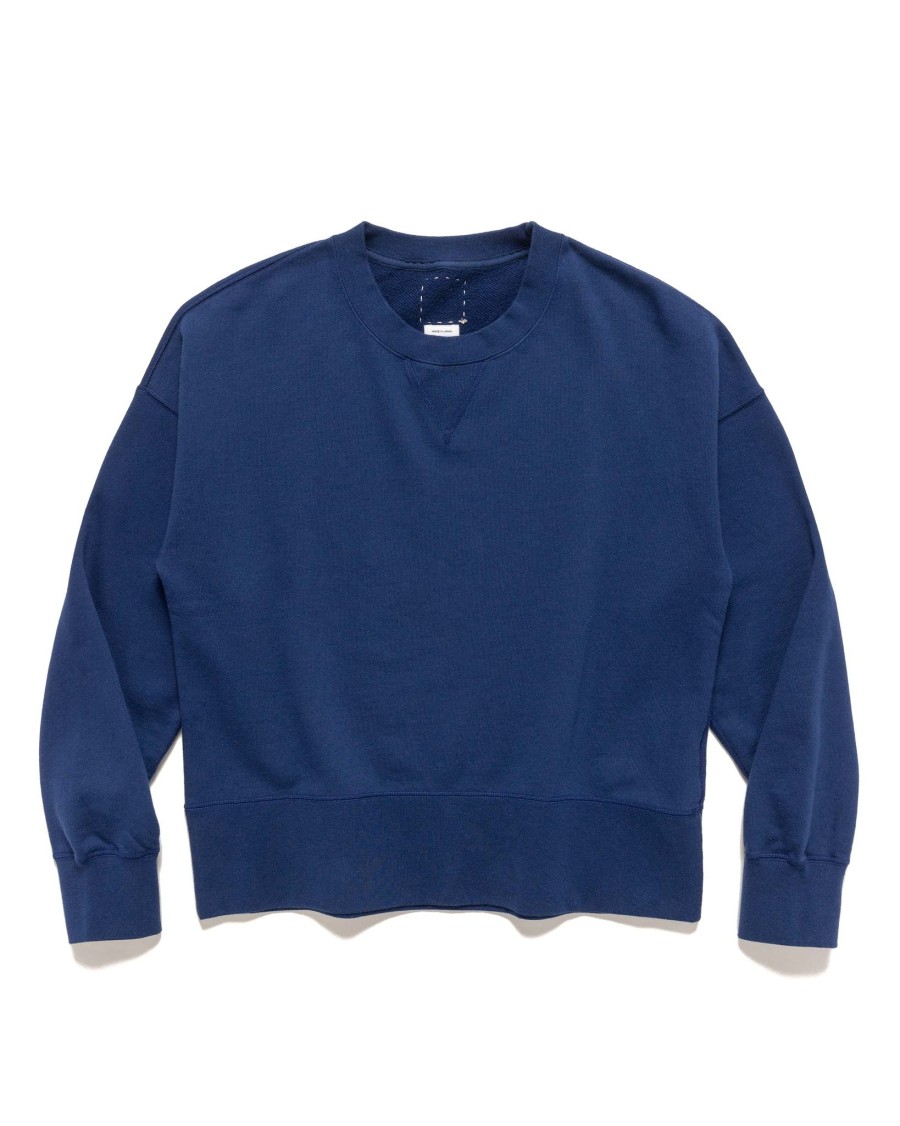 Online Court Sweat L/S Navy Sweaters