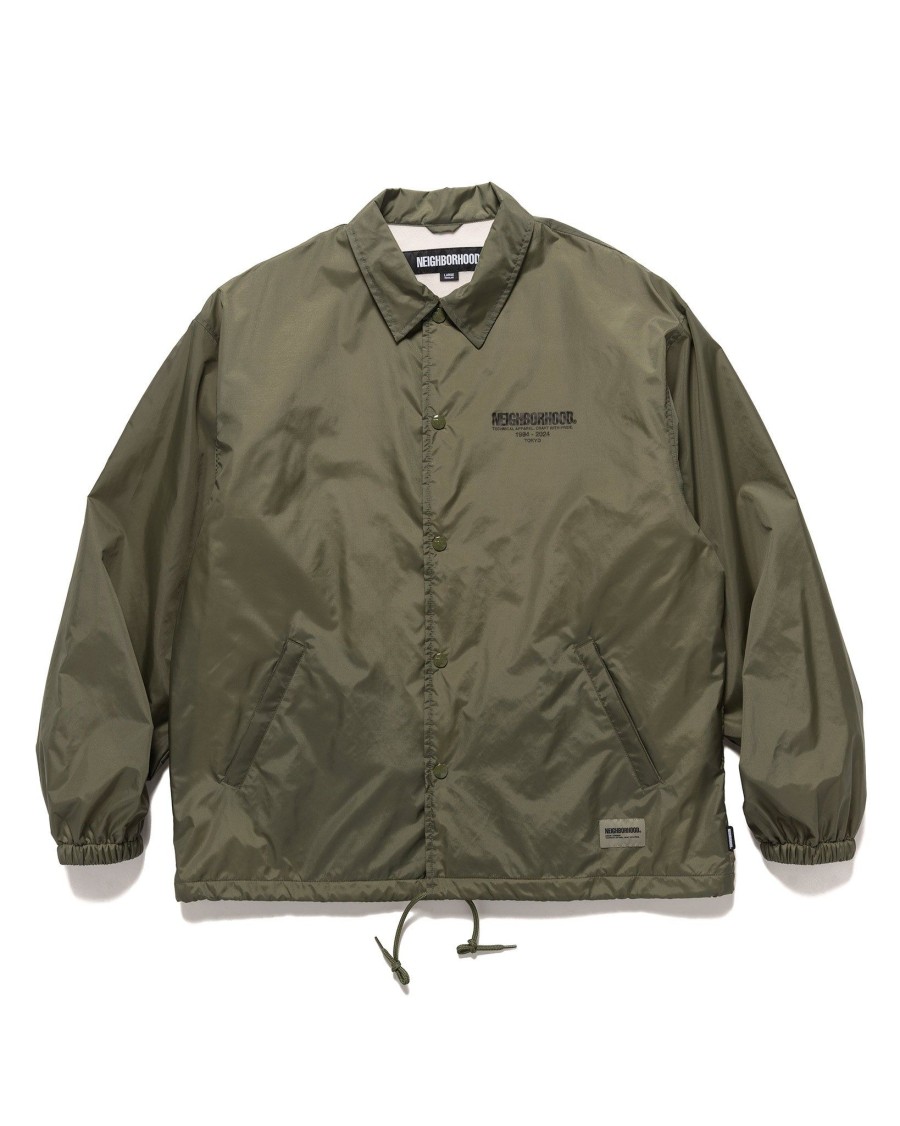 Hot Windbreaker Jacket-1 Olive Drab Outerwear