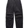 Best Hard Twist Polyester Satin Laminate Field Pants Black Bottoms