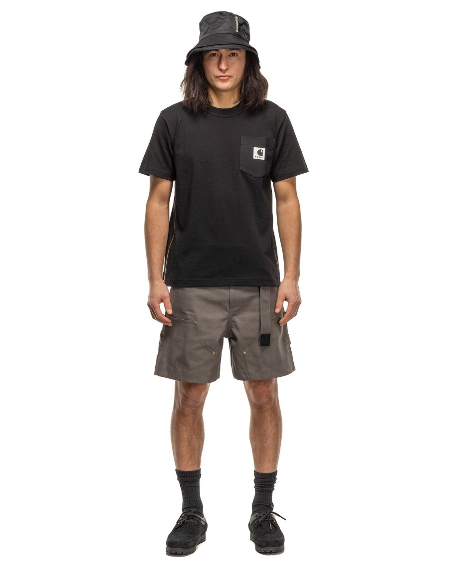 Clearance Carhartt Wip Duck Shorts Grey Bottoms