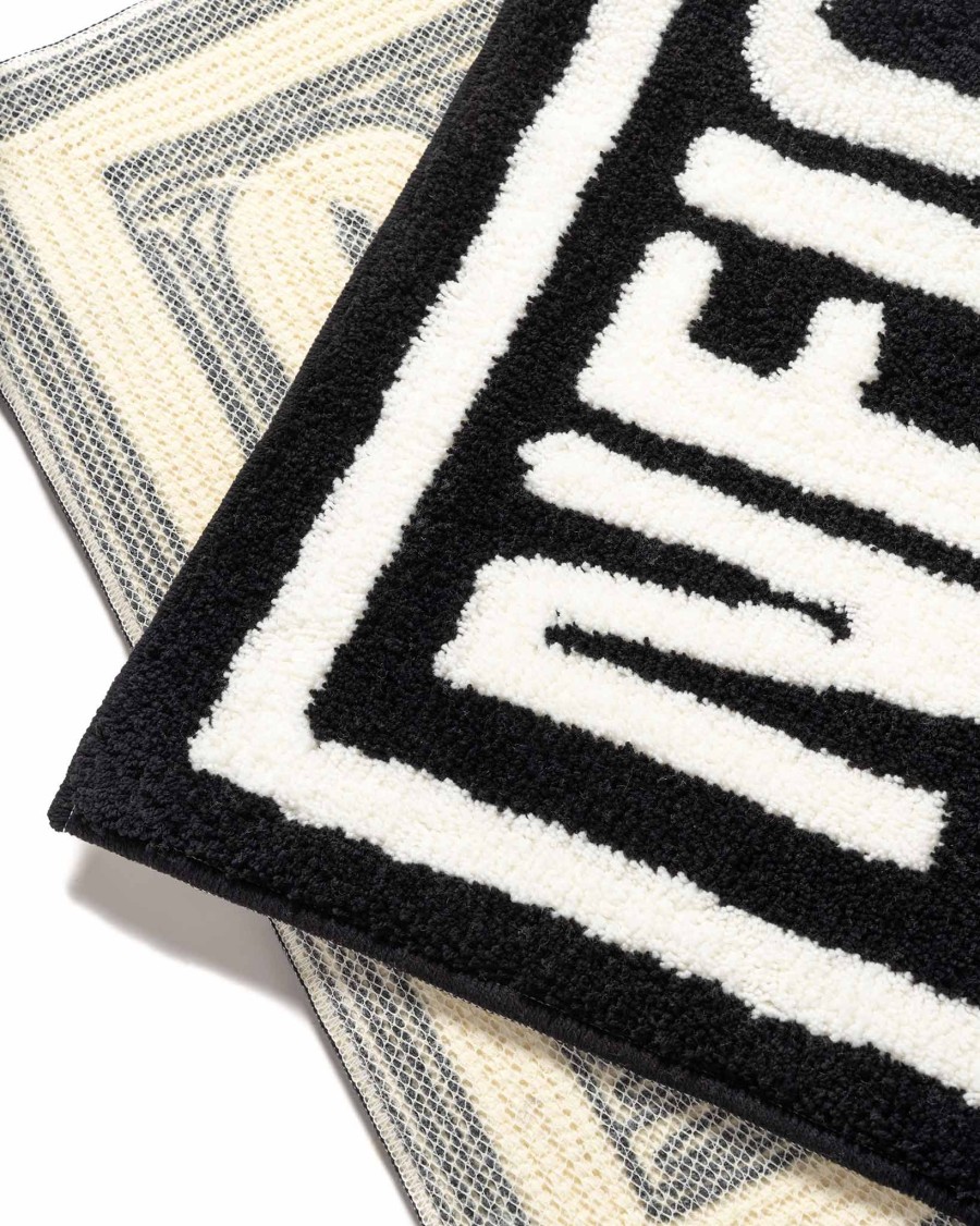 Best X Gallery 1950. Square Rug Mat Black Accessories