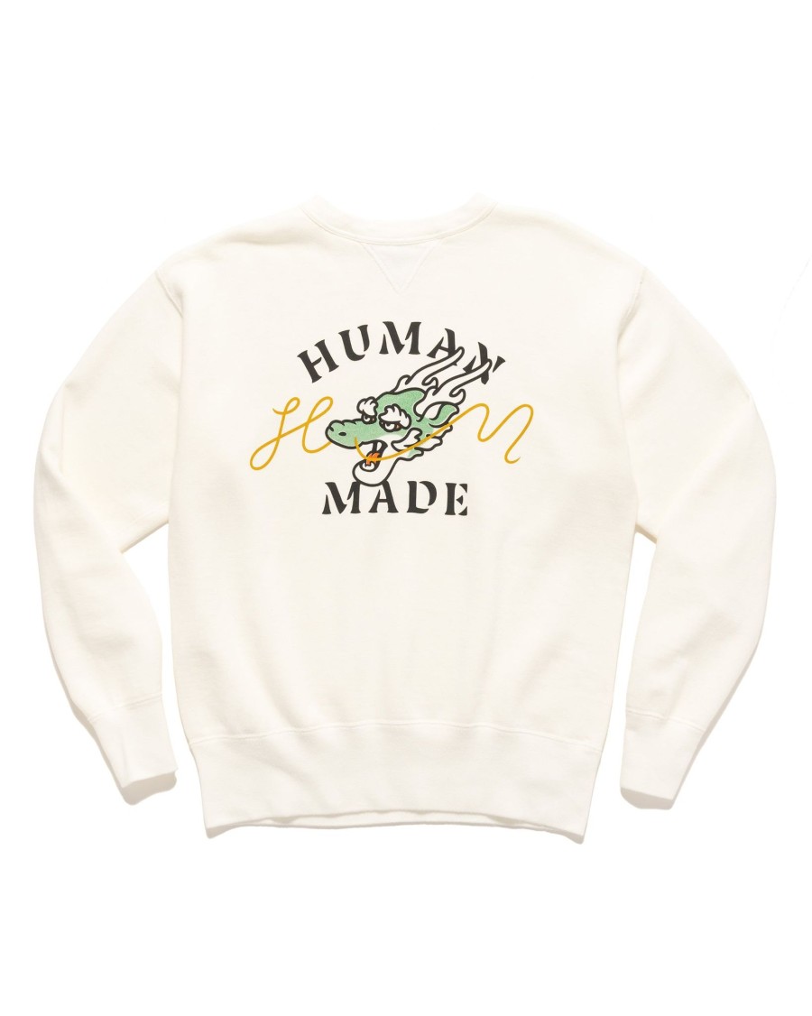 Best Dragon Sweatshirt #1 White Sweaters