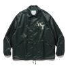 New Chief/Jacket/Ctry. Satin. League Green Outerwear