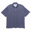 Clearance Polo Shirt Polka Dot Pique Navy Shirts