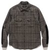 Best Crescent Shirt-Loro Piana Zelander® Merino Wool Flannel Grey Shirts