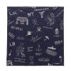 New Printed Bandana Ny Navy Accessories