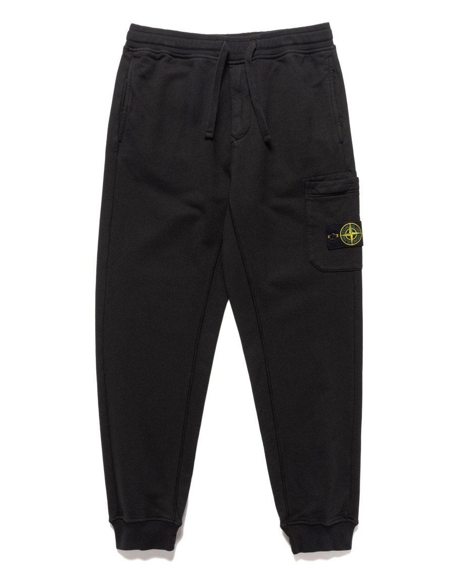 Clearance Regular Fit Cargo Sweatpants Black Bottoms