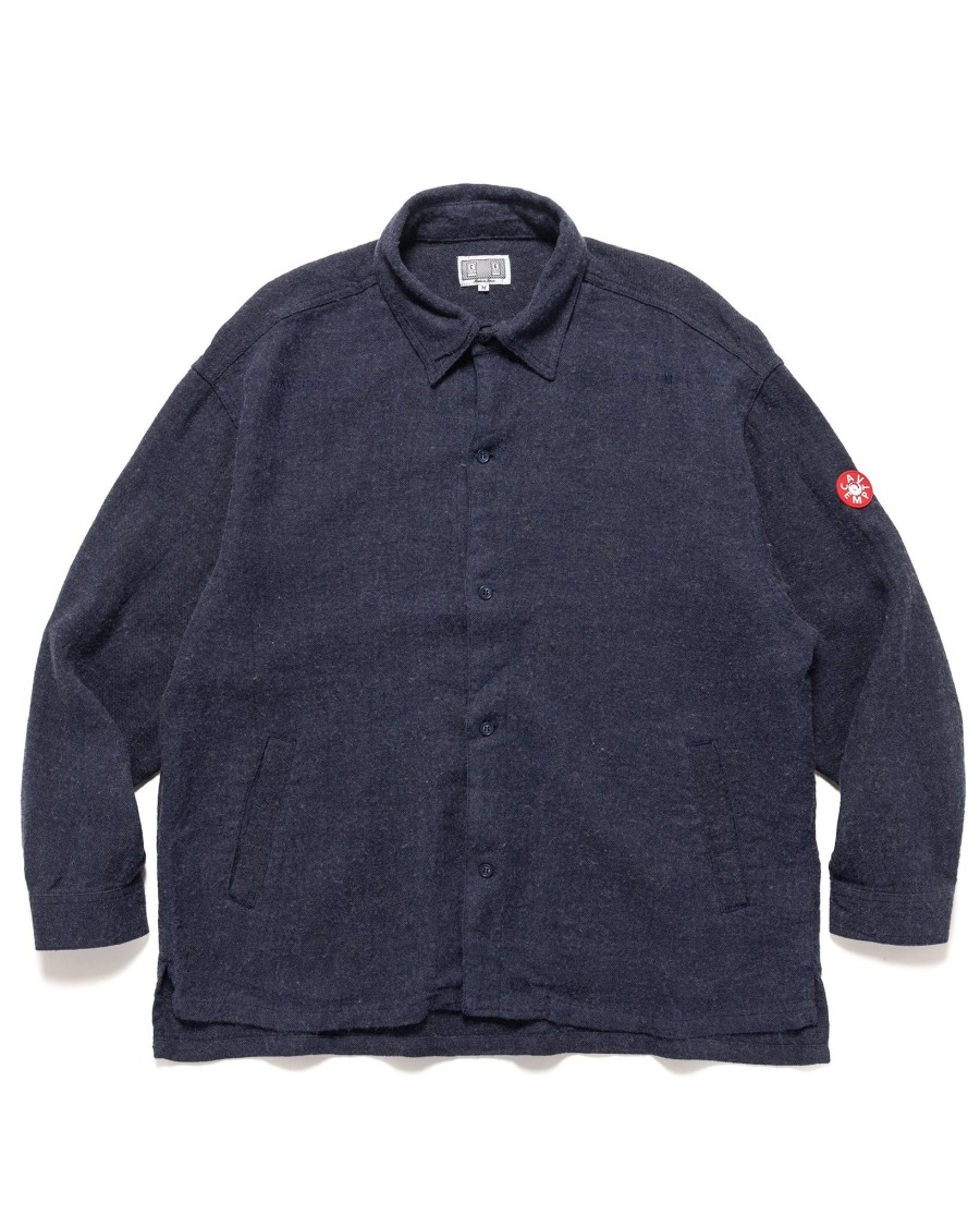 Wholesale Welt Pockets Big Shirt Navy Shirts