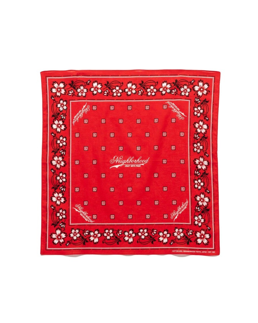 Best Flower Bandana Red Accessories