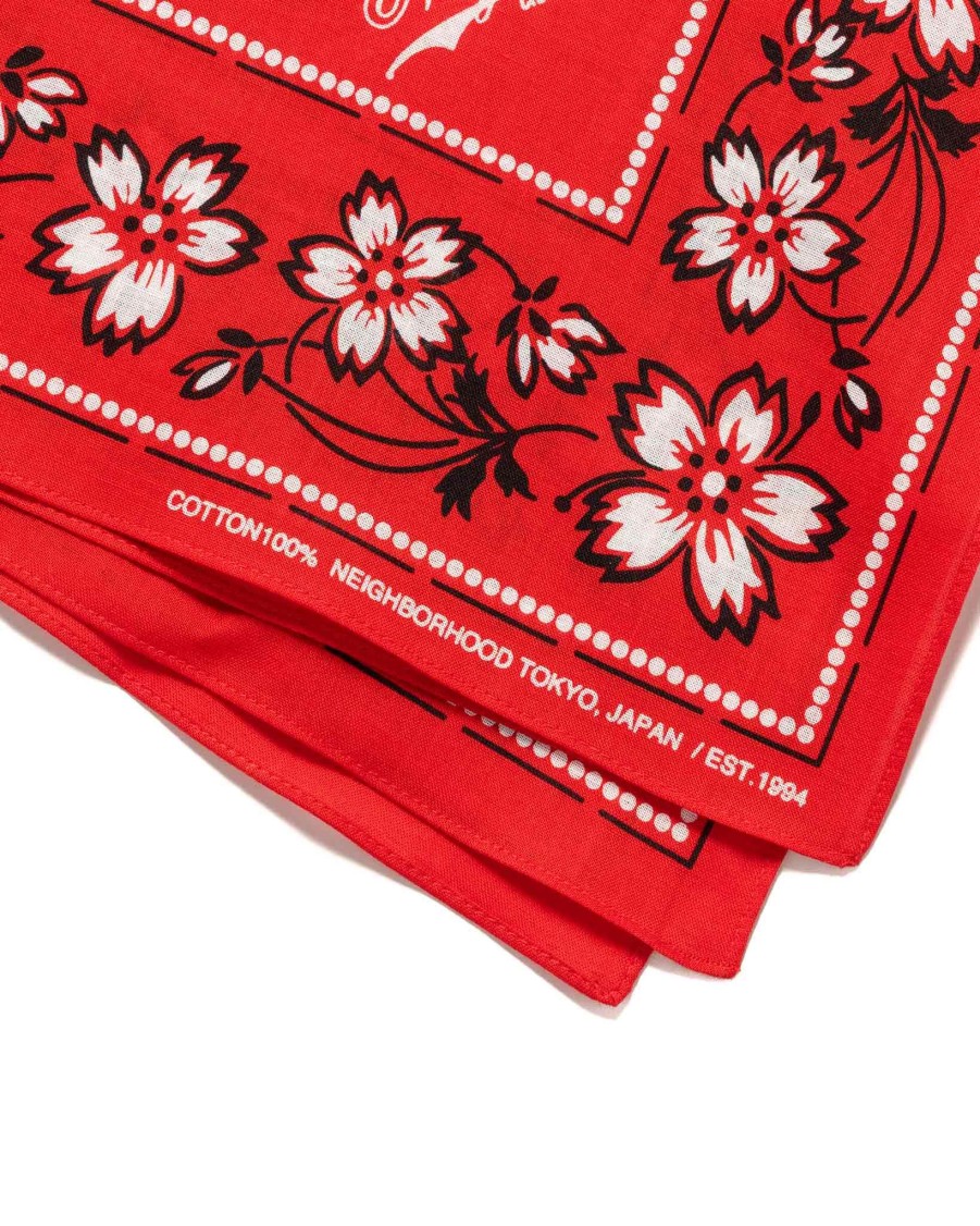 Best Flower Bandana Red Accessories