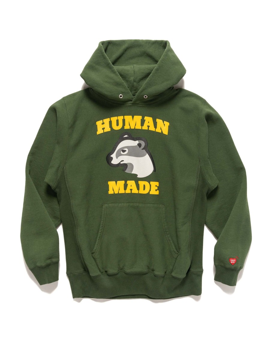 New Heavy Weight Hoodie #1 Green Sweaters