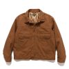 Wholesale Trucker Jacket 12Oz Duck Canvas Brown Outerwear