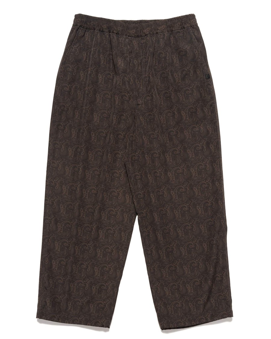 Wholesale Tech Easy Trousers Paisley Brown Bottoms