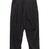 Clearance Baggysilhouette Easy Pants Black Bottoms