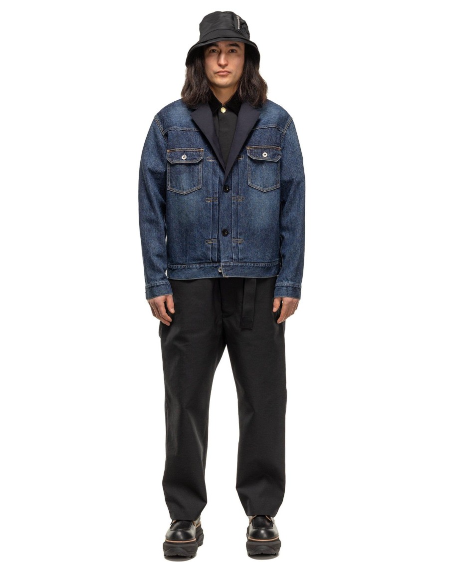 New Denim Blouson Blue Outerwear