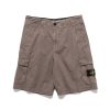 Hot Old' Treatment Loose Fit Bermuda Shorts Dove Grey Bottoms