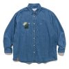 Wholesale Allman/Ls/Cotton. Denim. Cacto Indigo Shirts