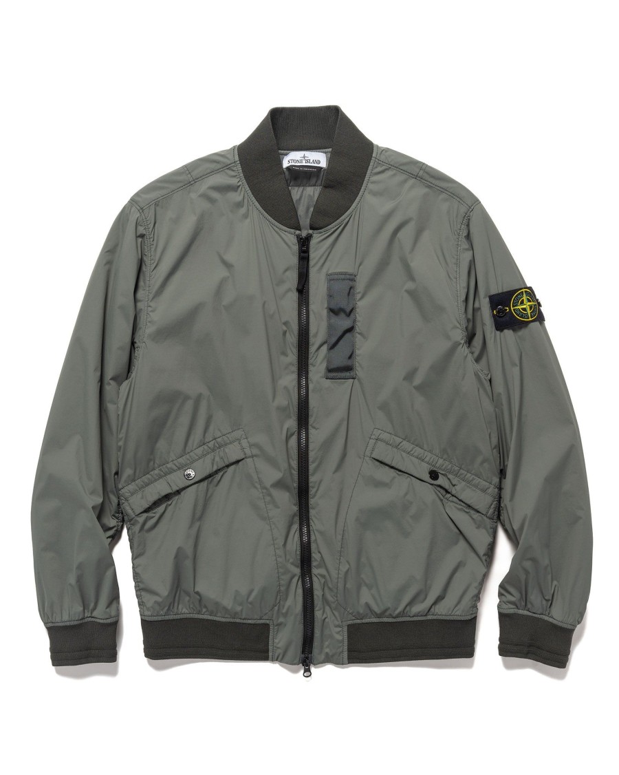 Clearance Skin Touch Nylon-Tc With Primaloft®-Tc Bomber Jacket Musk Outerwear