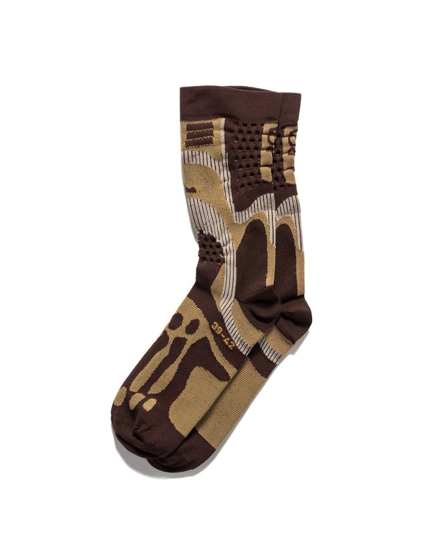 Hot Bone Socks Brown Accessories