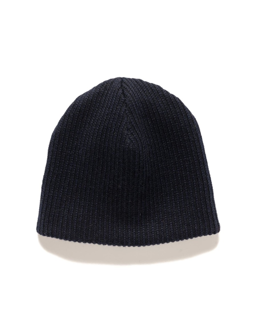 Best Beanie Wool Poly Sweater Knit Navy Accessories