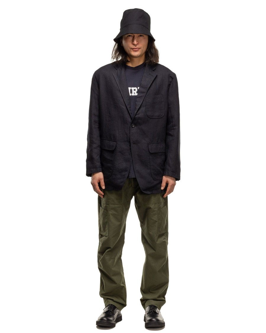 Clearance Ivy Blazer Linen Twill Navy Outerwear