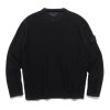 Hot Ghost Piece Crewneck Knit Black Knits