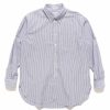 Online 19Th Century Bd Shirt Cotton Seersucker Navy/White Shirts