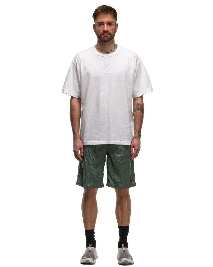 Hot Fissato' Treatment Short Sleeve T-Shirt White T-Shirts