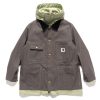 Online Carhartt Wip Reversible Duck Coat Grey/Green Outerwear