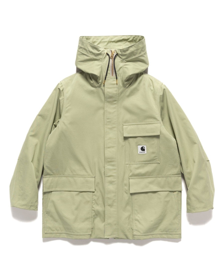 Online Carhartt Wip Reversible Duck Coat Grey/Green Outerwear