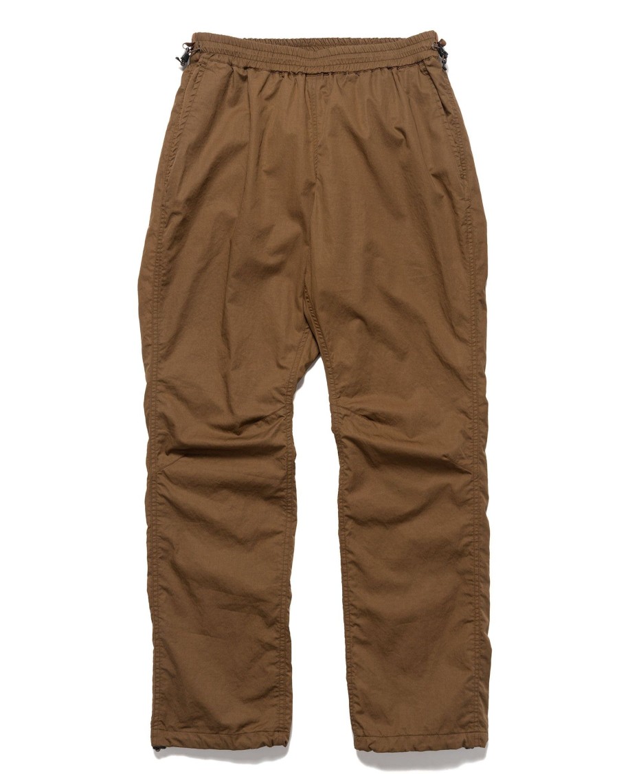 Online Hiker Easy Pants Cotton Satin Lt.Brown Bottoms