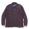 Wholesale Smokey Shirt-Ac/Pe/W Mall Cloth Purple Shirts