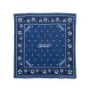 Clearance Flower Bandana Navy Accessories